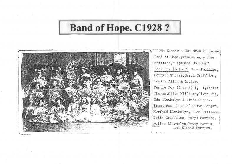 Bethel Band of Hope c1928 | Janet Thomas