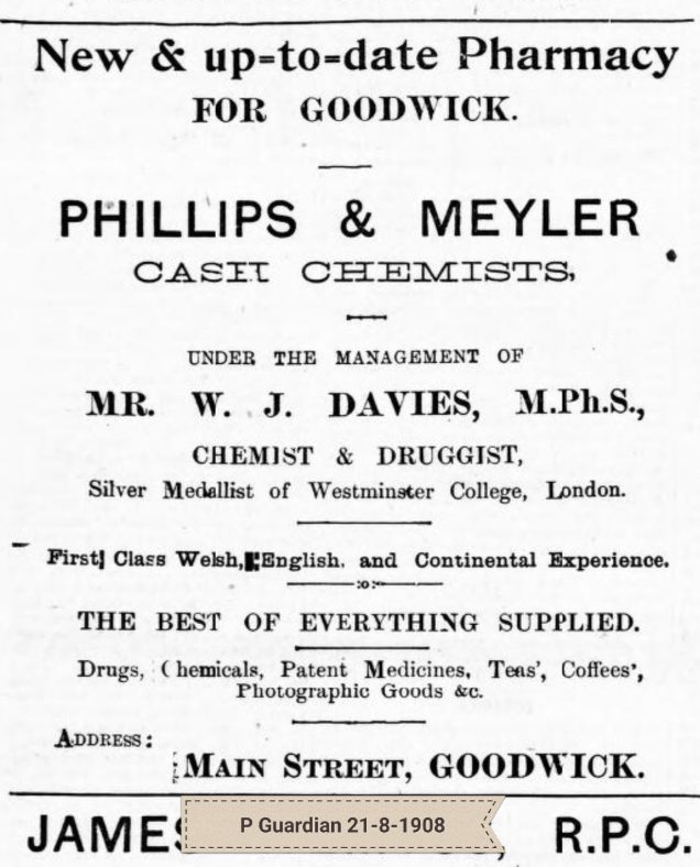 Phillips Meyler Goodwick Chemist